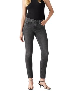 Calça jeans Levis 311 preta para mulher