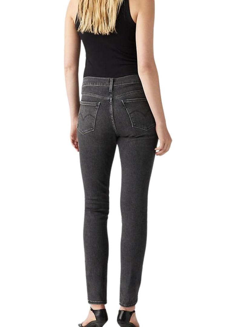 Calça jeans Levis 311 preta para mulher