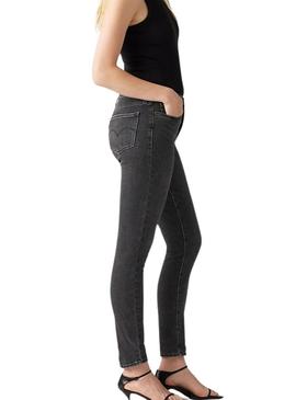 Calça jeans Levis 311 preta para mulher