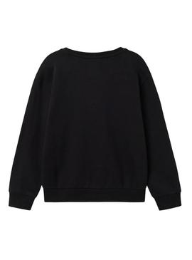 Moletom Name It Bukak preto para menina