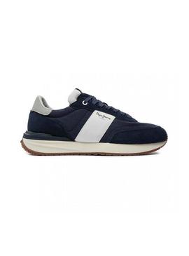 Sapatilhas Pepe Jeans Buster azul para homem