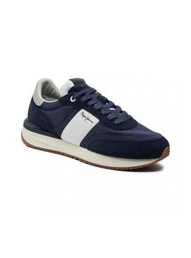 Sapatilhas Pepe Jeans Buster azul para homem