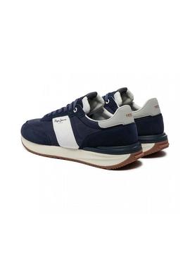 Sapatilhas Pepe Jeans Buster azul para homem