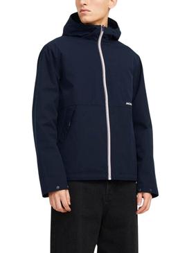 Jaqueta Jack and Jones Adam azul marinho para homem.