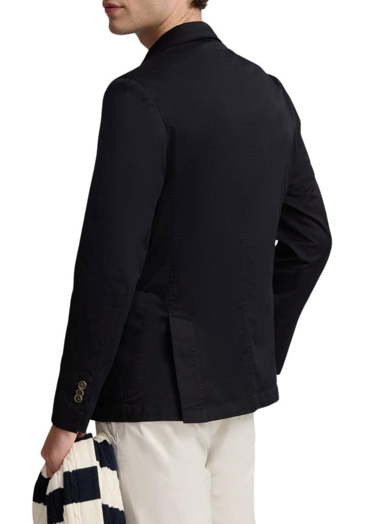 Blazer Silbon casual azul marinho para homem.