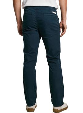 Calça Pepe jeans Comfort Chino azul para homem.