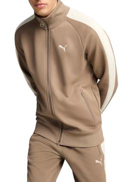 Jaqueta Puma Always On marrom para homem.