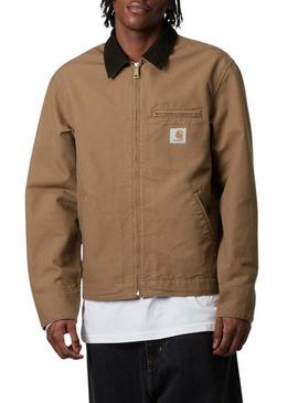 Jaqueta Carhartt Detroit camel para homem.