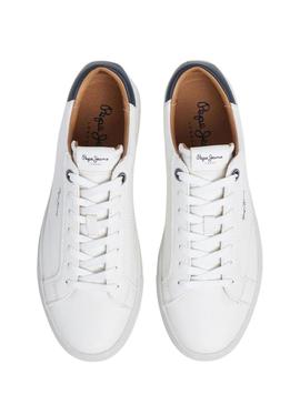 Sapatilhas Pepe Jeans Joe Basic branco para homem