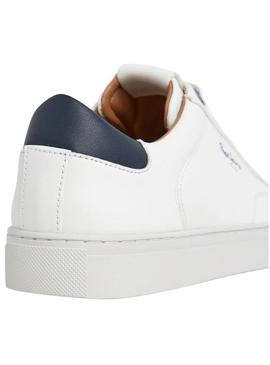 Sapatilhas Pepe Jeans Joe Basic branco para homem