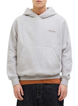 Moletom Jack and Jones Islington branco para homem.