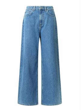 Calça Jeans Pepe Jeans Jaimy azul para mulher