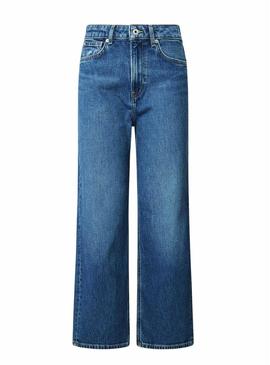 Calça jeans Pepe Jeans Lexa azul para mulher.