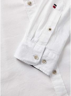 Camisa Jack and Jones Pierre branca para homem.