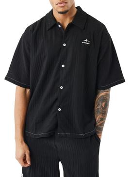 Camisa Project X Paris logo bordado preto para homem