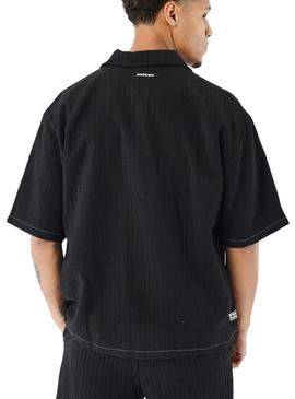 Camisa Project X Paris logo bordado preto para homem