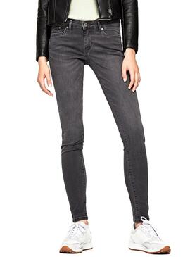 Jeans Pepe Jeans Pixie UC4 Cinza Mulher
