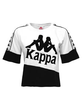 T-Shirt Kappa Balimnos Branco para Mulher