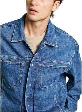 Jaqueta jeans reversível Pepe Jeans para homem.
