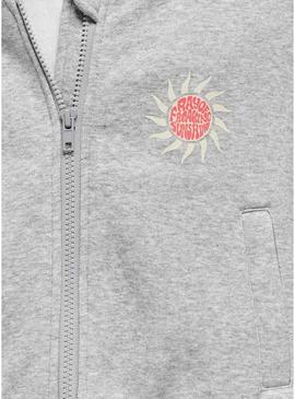 Bomber Only Kids Koglovely cinza para menina