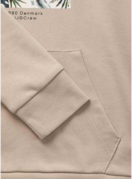 Moletom Jack and Jones Hawaii Shape bege criança