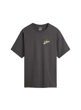 Camisa Vans Dettori cinza para homem.