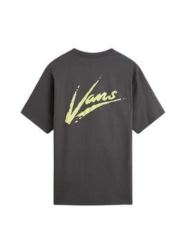 Camisa Vans Dettori cinza para homem.