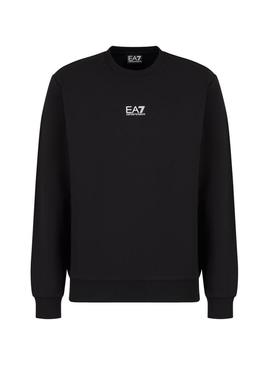 Moletom Emporio Armani EA7 Core Identity preto para homem
