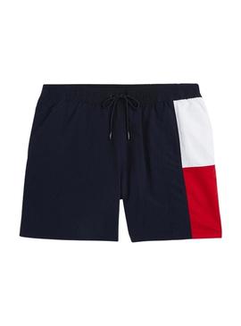 Fato de banho Tommy Hilfiger tricolor azul marinho para homens