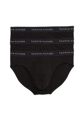 Slips Tommy Hilfiger slip básico preto para homem.