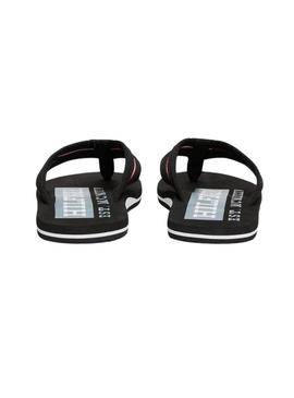 Chinelos Tommy Hilfiger Corporate preto para homem