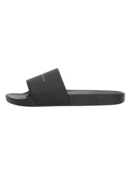 HILIFGER NYC POOL SLIDE Preto