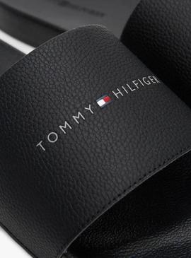 HILIFGER NYC POOL SLIDE Preto