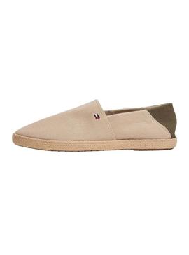 Alpargatas Tommy Hilfiger Espadrille em bege para homem.