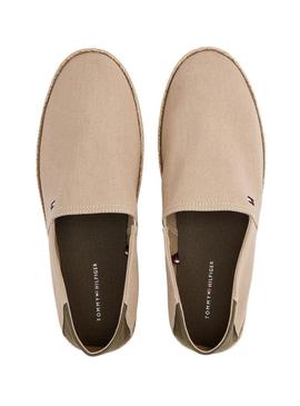 Alpargatas Tommy Hilfiger Espadrille em bege para homem.
