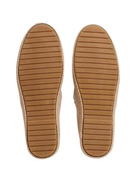Alpargatas Tommy Hilfiger Espadrille em bege para homem.