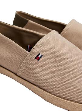 Alpargatas Tommy Hilfiger Espadrille em bege para homem.