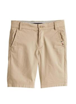 Bermudas Tommy Hilfiger 1985 bege chinês.