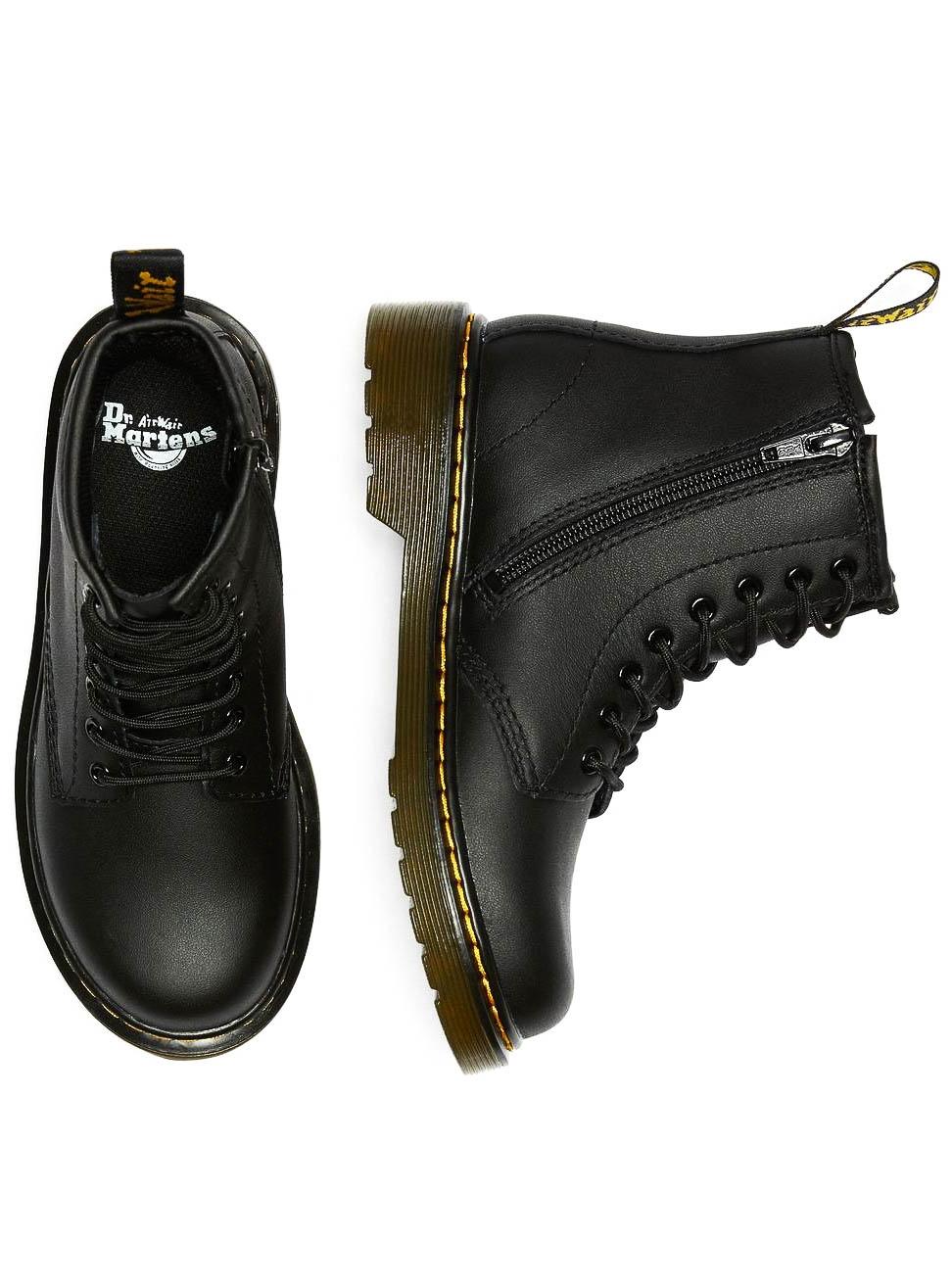 Dr Martens 1460 Softy Preto Botas para Kids