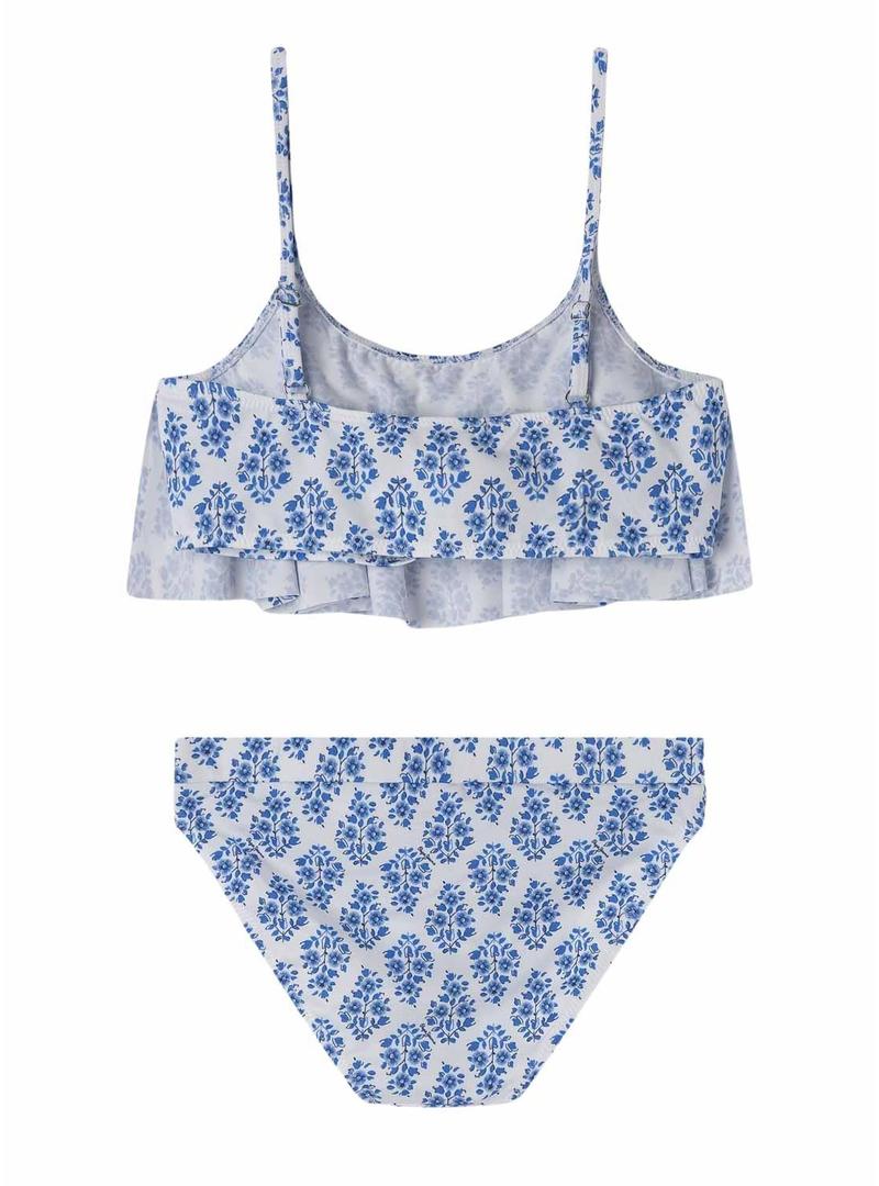 Biquíni Pepe Jeans Sophie azul para menina.