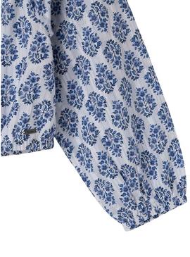 Top Pepe Jeans Sophie azul para menina