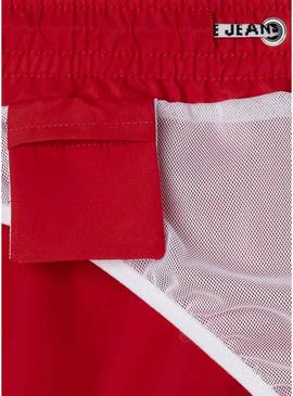Fato de banho  Pepe Jeans Piping vermelho para menino