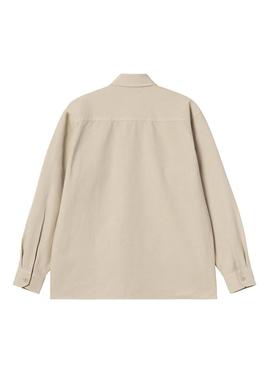 Sobrecamisa Carhartt Reno bege para homem
