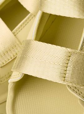 Sandálias UGG GoldenGlow Slide verde para meninos e meninas