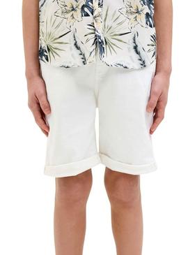 Bermuda Jack And Jones Rick Original branco criança