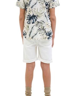 Bermuda Jack And Jones Rick Original branco criança