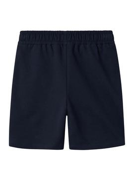 Bermuda Name It Henlo Regular marinho para menino