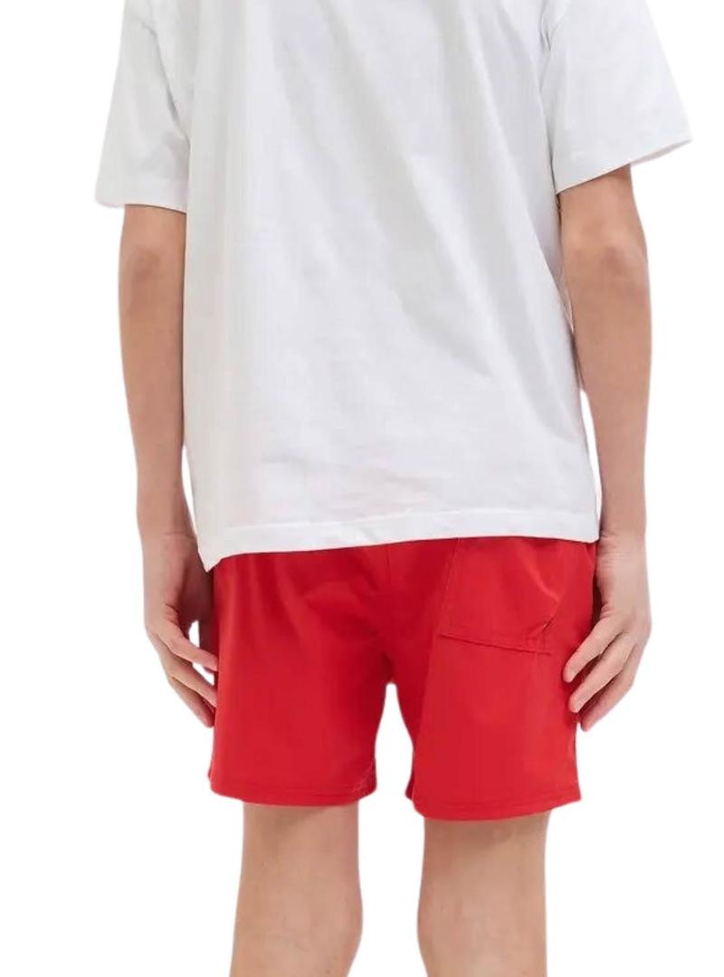 Fato de banho Jack And Jones Maui vermelho para criança.