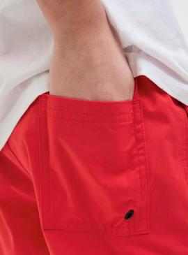 Fato de banho Jack And Jones Maui vermelho para criança.