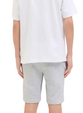 Bermuda Jack e Jones Gordon Beau cinza para crianças